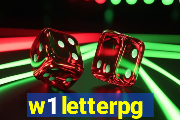 w1 letterpg